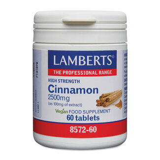 Lamberts Canela 2500 mg (Cinnamon) 60 comprimidos