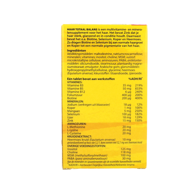 Haar Total Balance 60 Tabletten