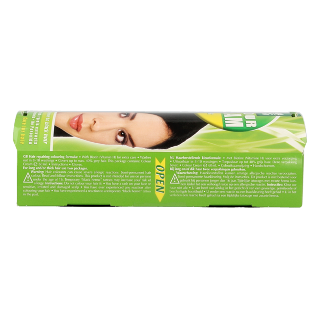 Henna Plus Colour Cream Negro 1 60 mililitros