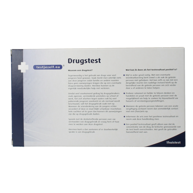 Test de drogas morfina (heroína) 6 unidades