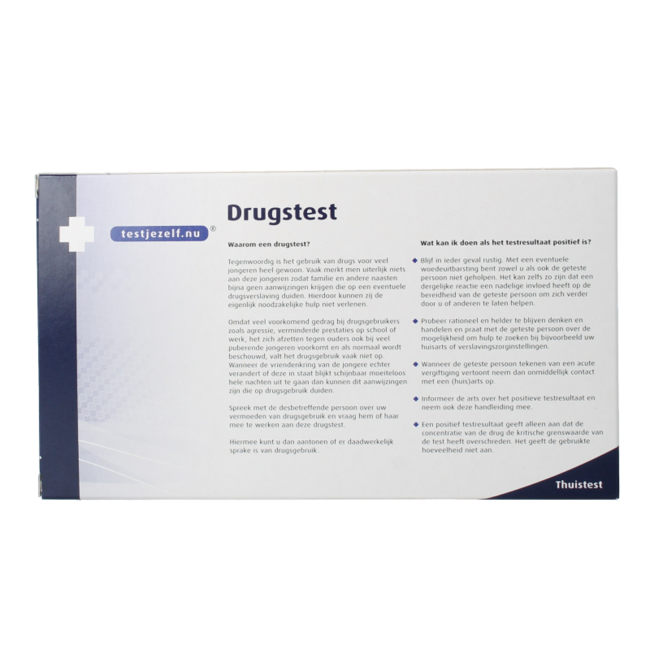 Test de drogas metanfetamina 6 unidades