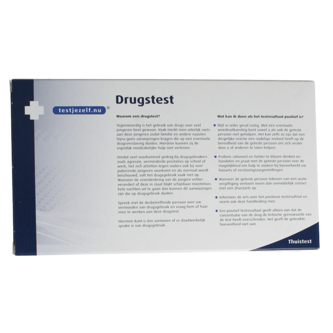 Test de drogas morfina (heroína) 3 unidades