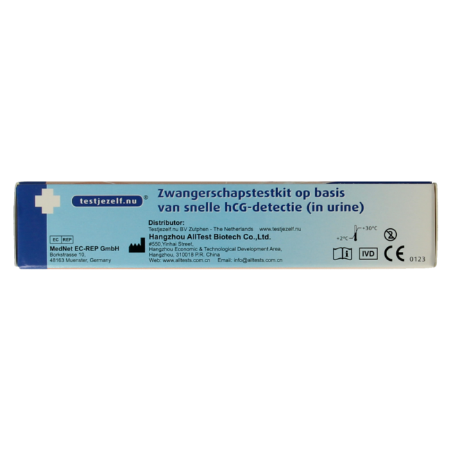 Pregnancy test cassette 3 pieces