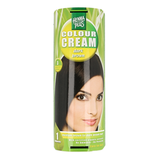 Henna Plus Henna Plus Colour cream 3 dunkelbraun 60 Milliliter