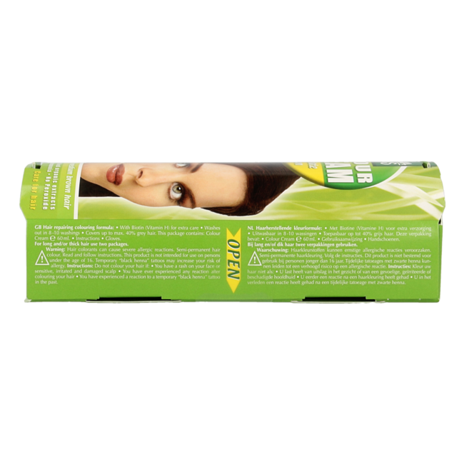 Henna Plus Colour cream 5.35 schokobraun 60 Milliliter