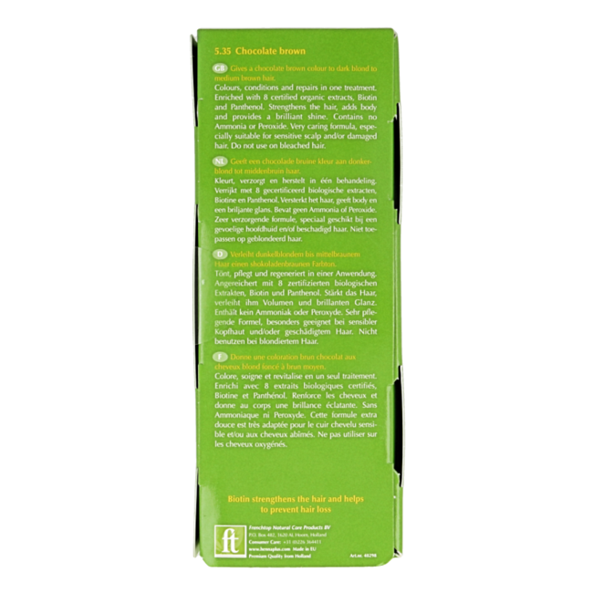 Henna Plus Colour Cream 5.35 brun chocolat 60 ml