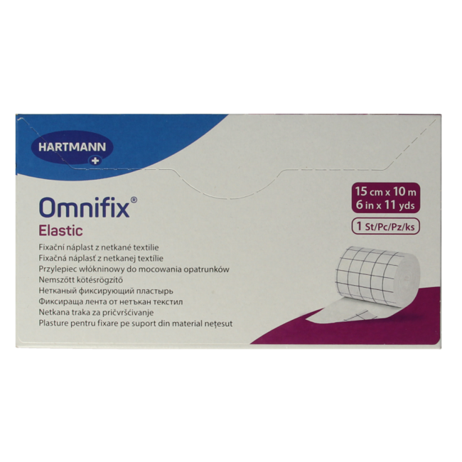 Hartmann Omnifix sparadrap de fixation 10 m x 15 cm élastique 1 pièce