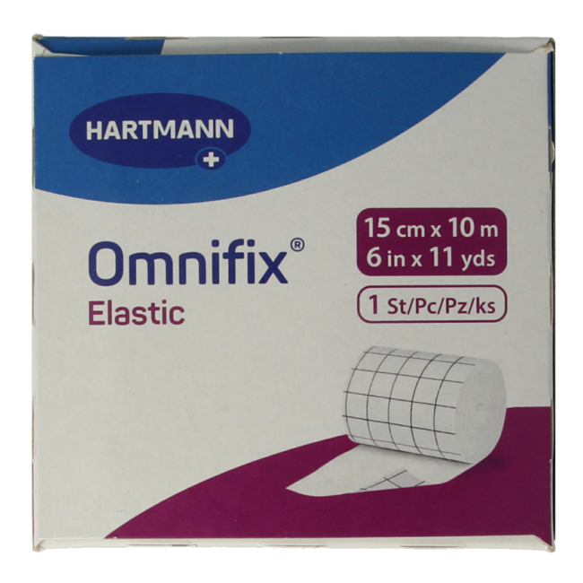 Hartmann Omnifix fixatiepleister 10m x 15 elastisch 1 Stuks