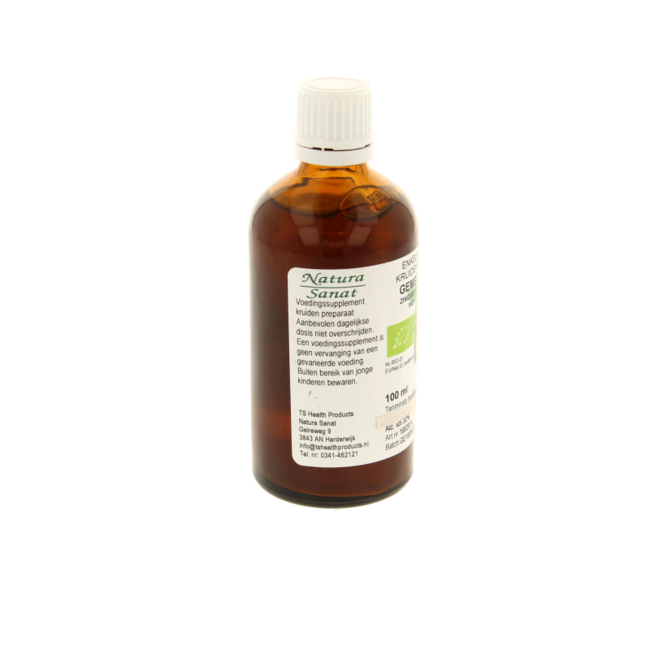 Cruydhof Zingiber officinalis rhiz/tintura de jengibre bio 100 mililitros