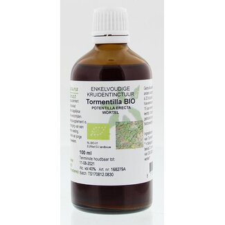 Cruydhof Cruydhof Tormentil wortel tinctuur bio 100 Milliliter