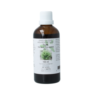 Cruydhof Cruydhof Thymus vulgaris herb / tintura de tomillo 100 mililitros