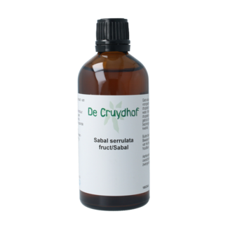 Cruydhof Teinture de Sabal serrulata fructus Cruydhof 100 ml