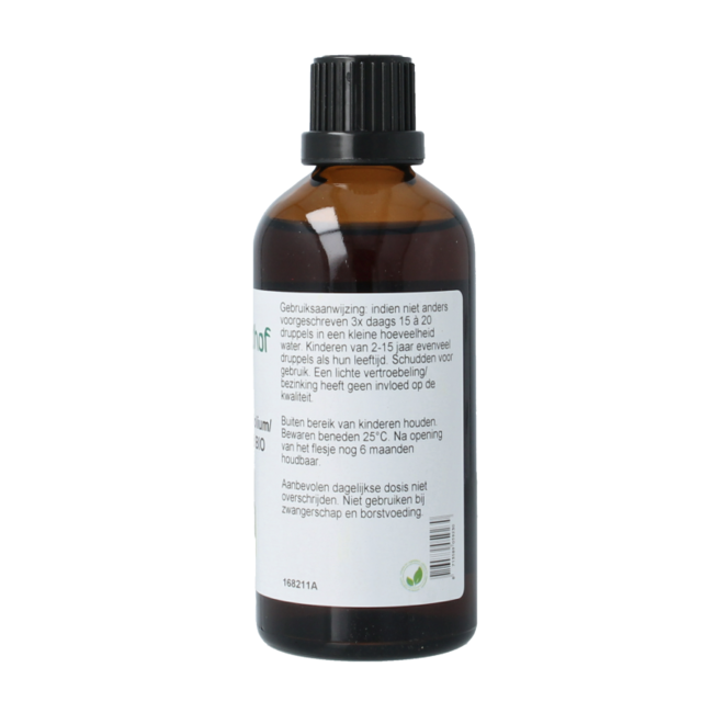 Cruydhof Achillea millefolium/duizendblad tinctuur bio 100 Milliliter