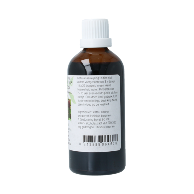 Cruydhof Hibiscus sabdariffa Blütentinktur 100 Milliliter