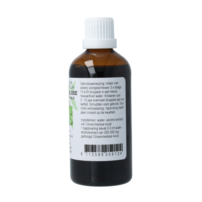 Cruydhof Melissa officinalis hierba / tintura de toronjil 100 mililitros