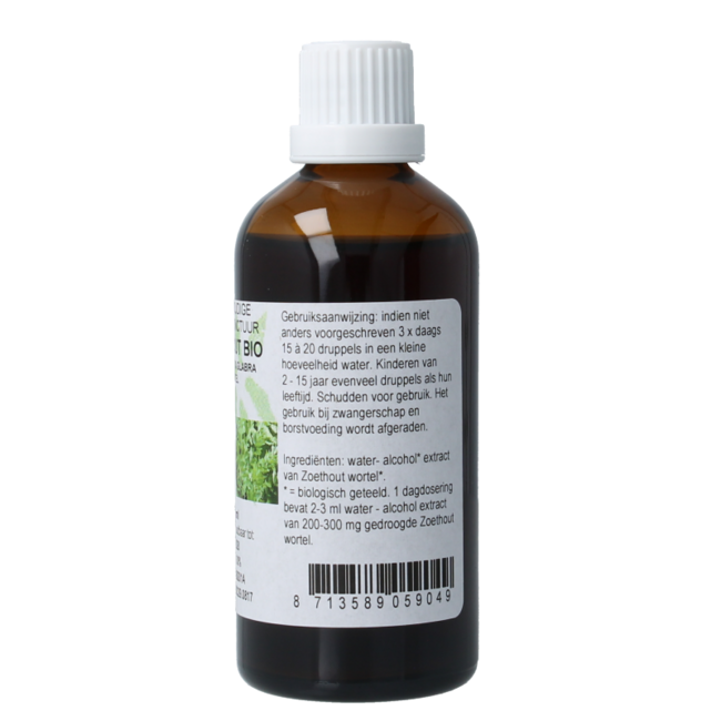 Natura Sanat Glycyrrhiza glabra radix / Süßholzwurzel-Tinktur Bio 100 Milliliter