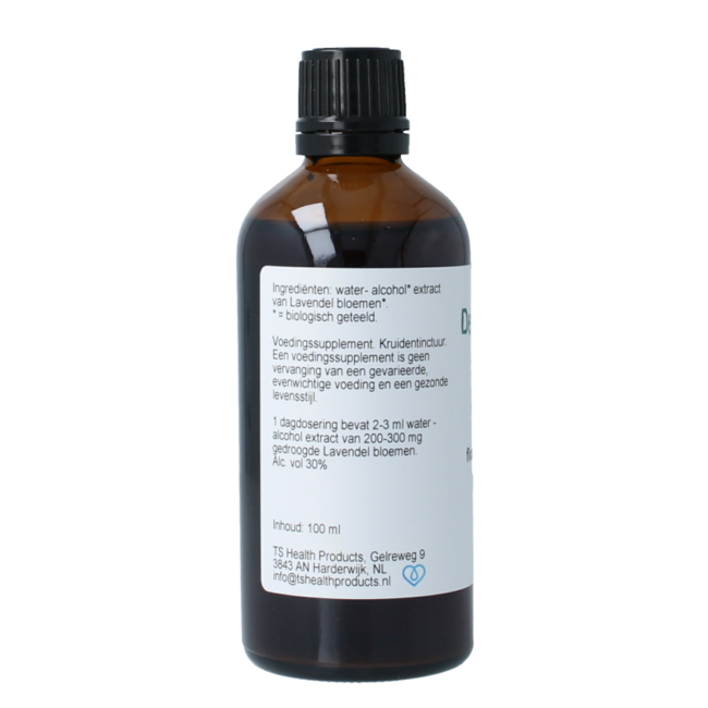 Cruydhof Lavandula officinalis Blüten-Tinktur Bio 100 Milliliter