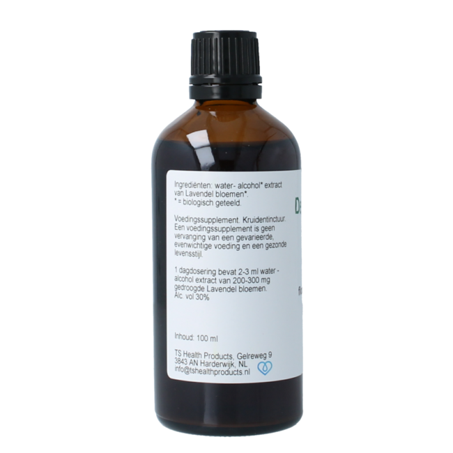 Cruydhof Lavandula officinalis tintura di fiori bio 100 Millilitri