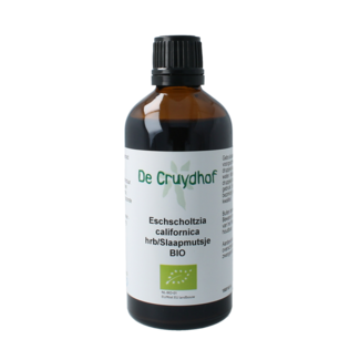 Cruydhof Teinture d'Eschscholtzia / pavot de Californie bio 100 ml