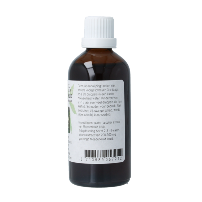 Cruydhof Tanacetum parthenium herb/feverfew tincture 100ml