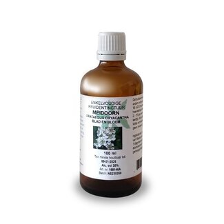 Cruydhof Crataegus oxyacantha / tintura de espino albar 100 mililitros