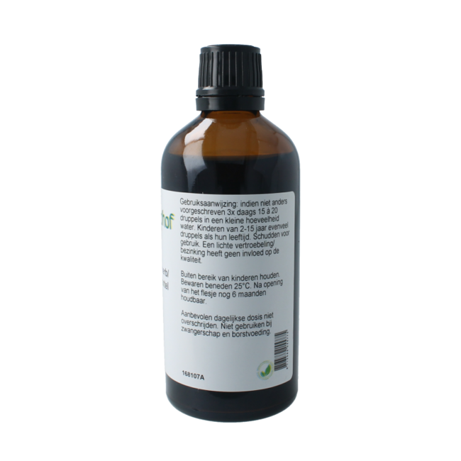 Cruydhof Alchemilla vulgaris/alquimila tintura 100 mililitros