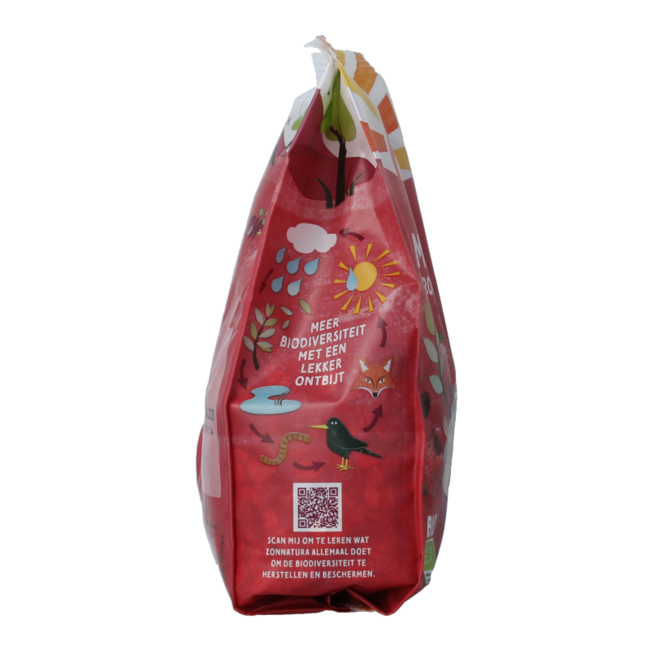 Zonnatura Muesli red fruit organic 375 Gram