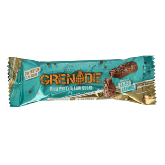 Grenade Grenade Barrita alta en proteínas chocolate chip salted caramel 60 gramos