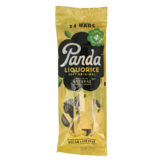 Panda Barrita de regaliz 4 unidades