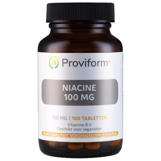 Proviform Vitamine B3 niacine 100 mg 100 Tabletten