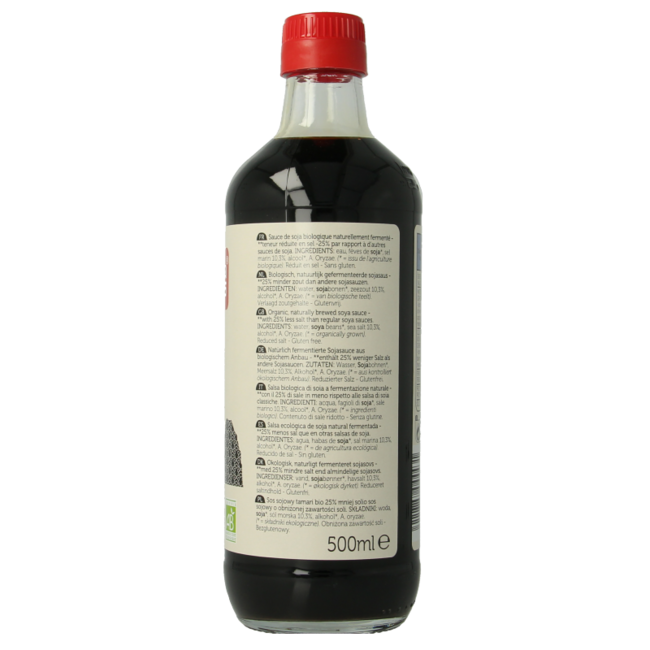 Lima Tamari 25% minder zout bio 500 Milliliter