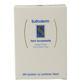Sulfoderm Sulfoderm S teint jabón syndet 100 g