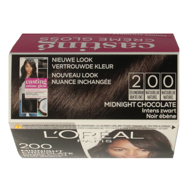 Casting Crème Gloss 200 Midnight Chocolate 1 Set