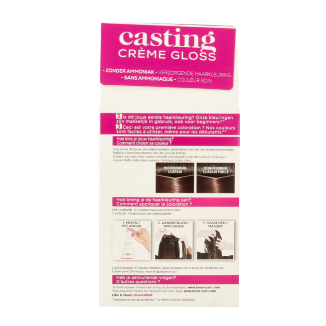 Casting Crème Gloss 415 Castaño helado 1 unidad