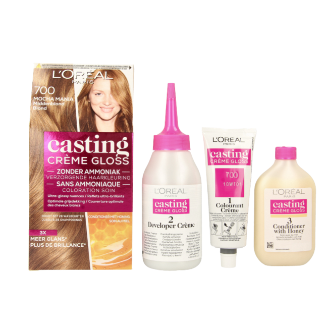 L'Oréal Casting Crème Gloss 700 Mocha Mania 1 Set