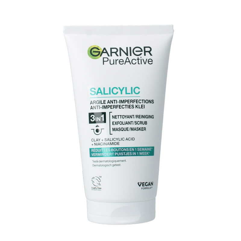 Garnier Skin naturals face pure 3-in-1 150 mililitros