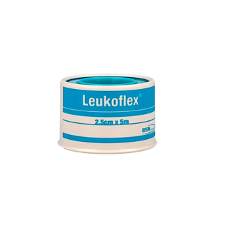 Leukoflex Sparadrap 5 m x 2,50 cm 1 pièce