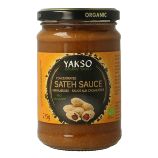 Yakso Salsa satay ecológica 275 g