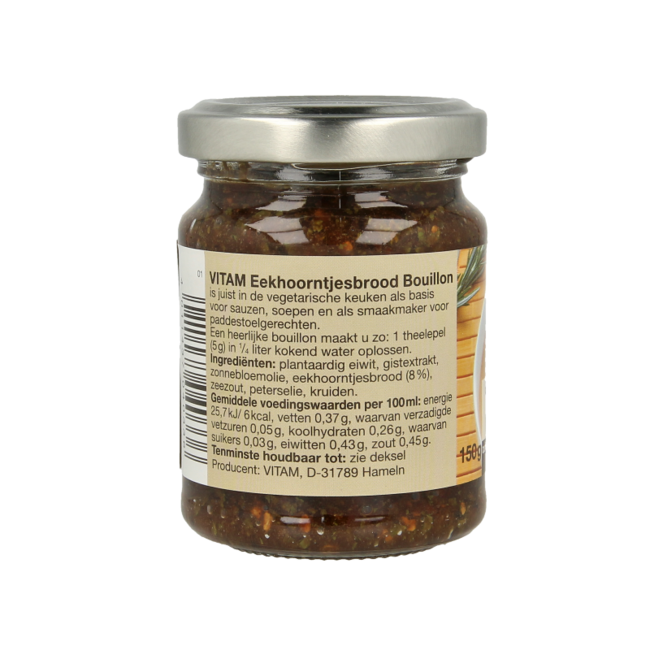 Vitam Eekhoorntjesbrood bouillon pasta 150 Gram