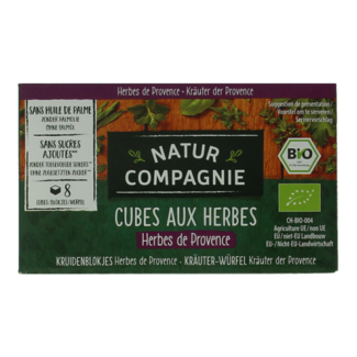 Natur Compagnie Natur Compagnie Cubitos de hierbas de Provenza bio 80 g