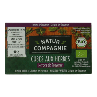 Natur Compagnie Natur Compagnie Herb de provence blokjes bio 80 Gram