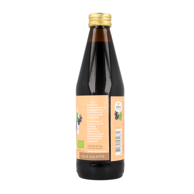 Blackcurrant original juice vital organic 330 Millilitres