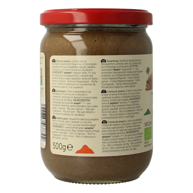 Tahini Lima bez soli, bio 500 gramów