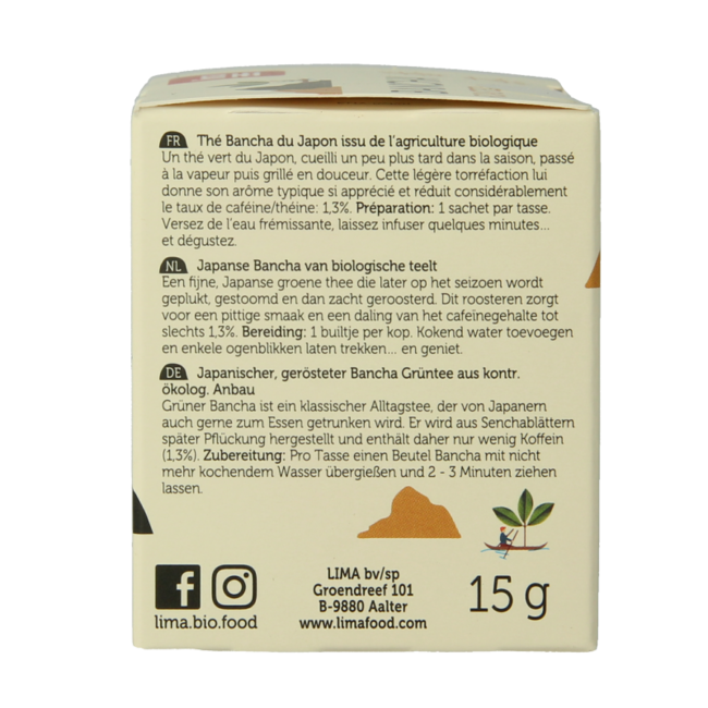 Lima Bancha Teebeutel Bio 10 Beutel