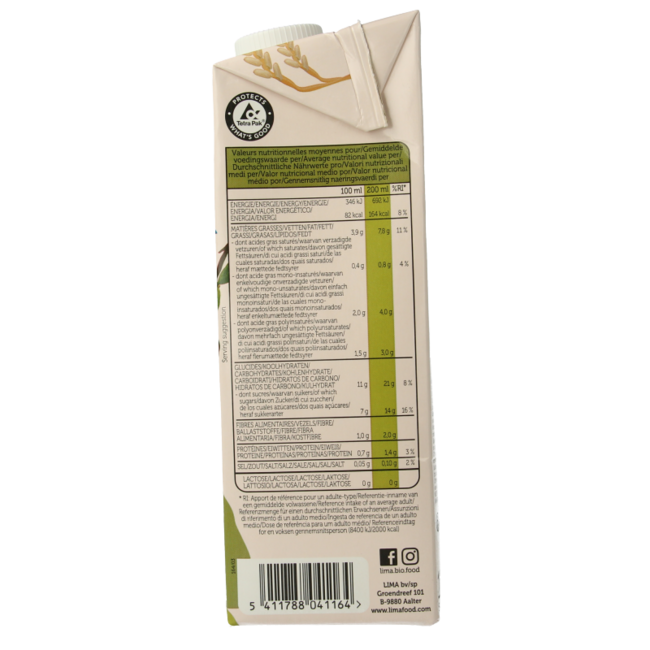 Reisdrink Haselnuss Mandel bio 1 Liter