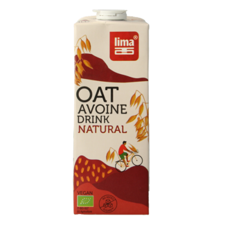 Lima Napój owsiany naturalny bio 1 litr