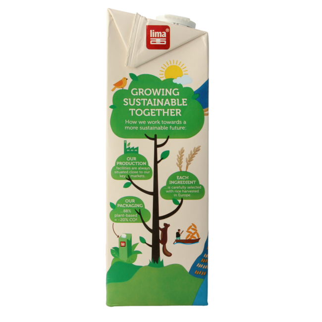 Organic rice drink original 1 litre