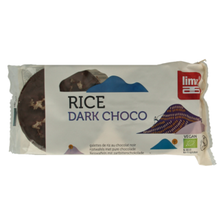 Lima Gallette di riso con cioccolato fondente bio 100 Grammi