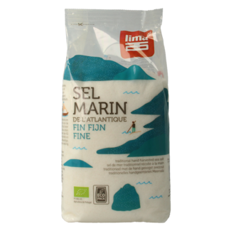 Lima Lima Meersalz fein Atlantisch bio 1 Kilogramm