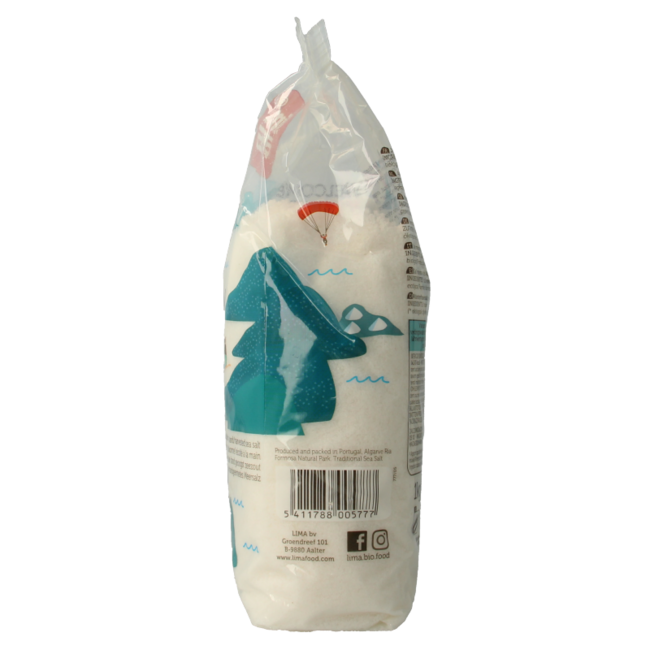 Lima Meersalz fein Atlantisch bio 1 Kilogramm